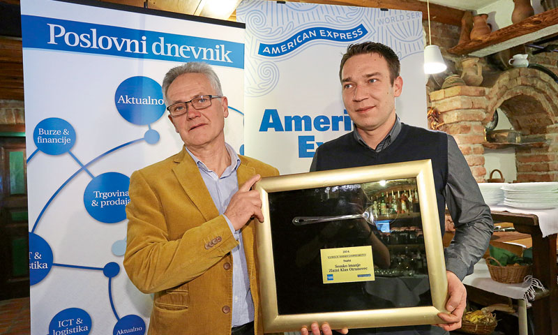 Za sudjelovanje u nadmetanju Gastrofej nagrađeni su i vlasnici imanja Zlatni klas u mjestu Otrovanec