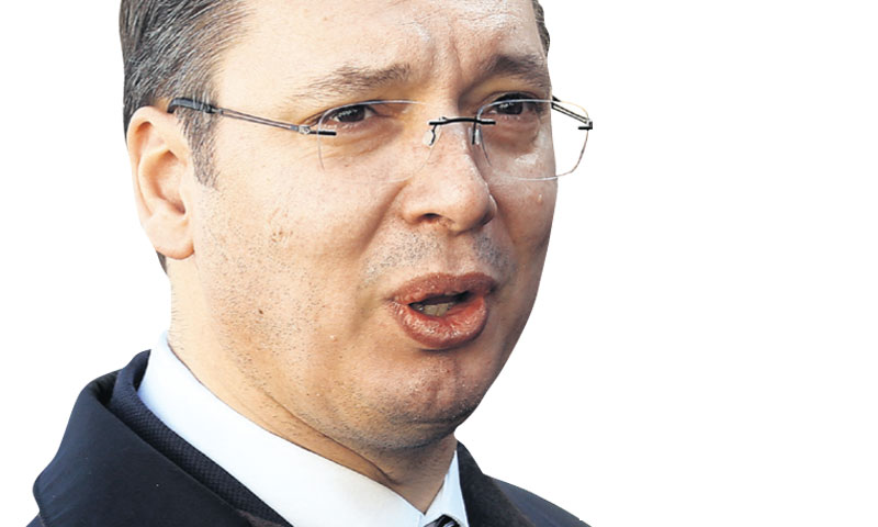 Srpski premijer Aleksandar Vučić želi osigurati izlaz na more/Anto Magzan/PIXSELL