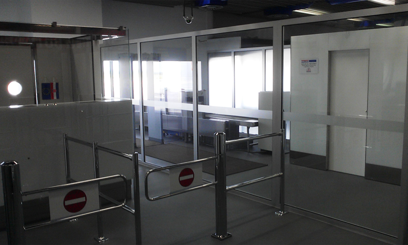 Novi transferni dio (Policijska kabina i kabina carine)