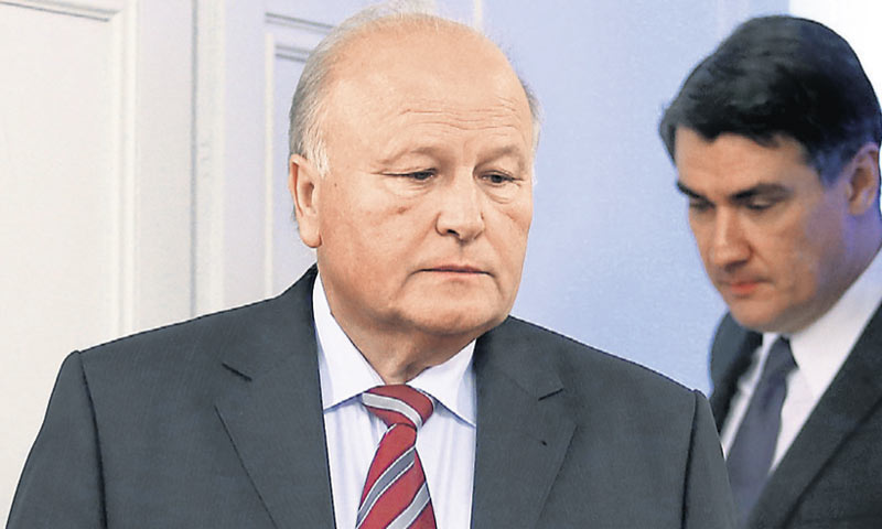 Ministar financija Slavko Linić odluku je ostavio premijeru/ Jurica Galoić/PIXSELL
