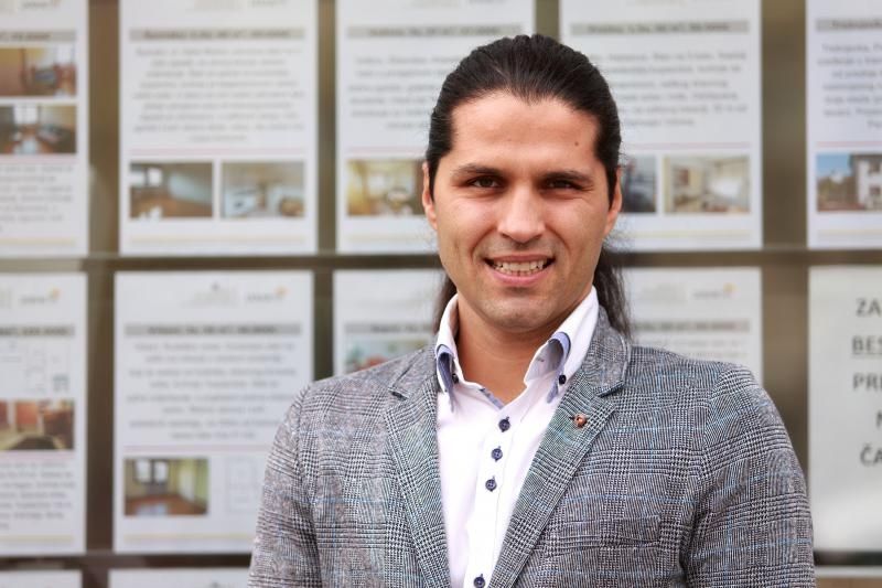 Boro Vujović, vlasnik tvrtke Opereta nekretnine. Photo: Davor Puklavec/PIXSELL