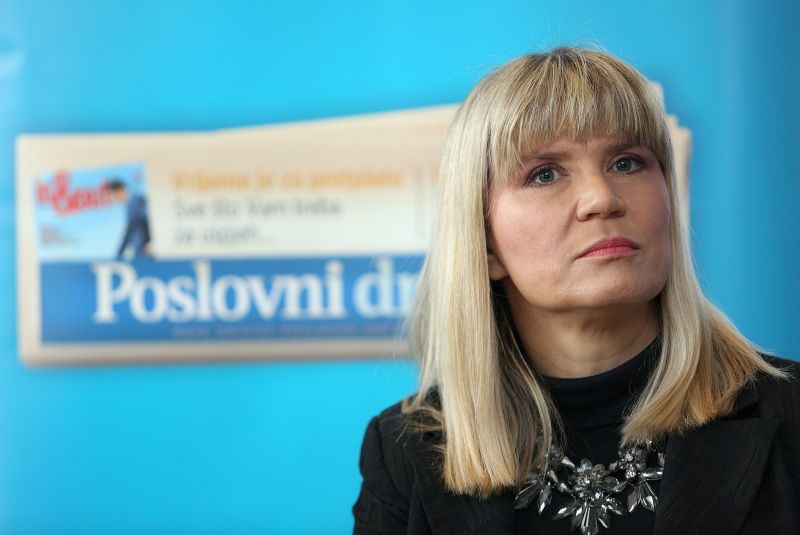 Snježana Bertoncelj. Photo: Anto Magzan/PIXSELL