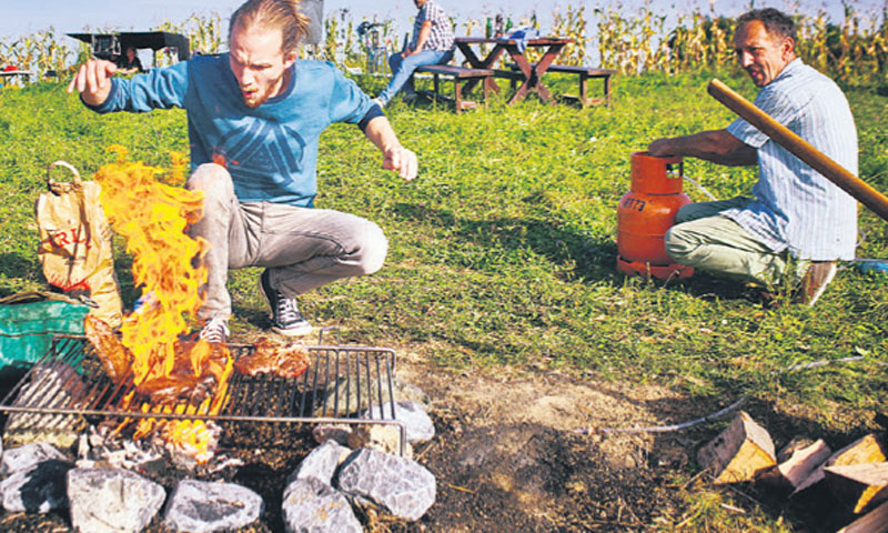 Prizori sa snimanja spotova za novu Vegeta kampanju