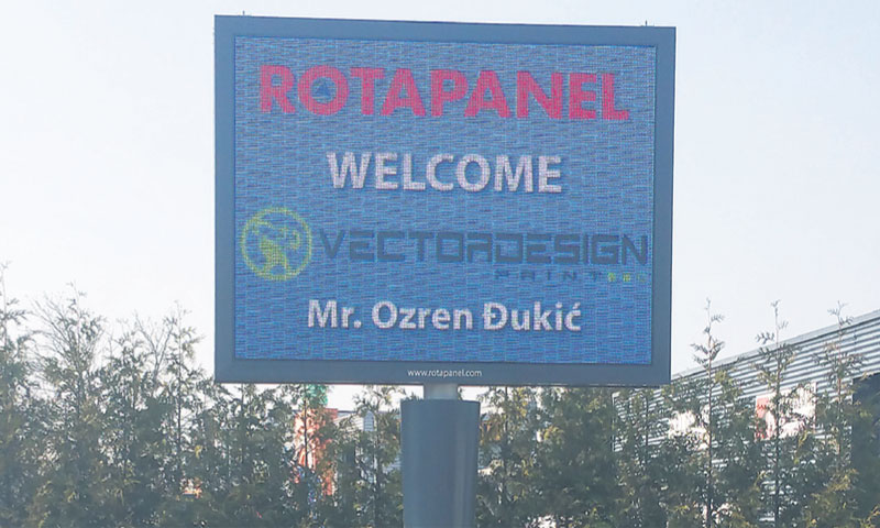 Vector Design počeo je prodavati i reklamne LED panoe