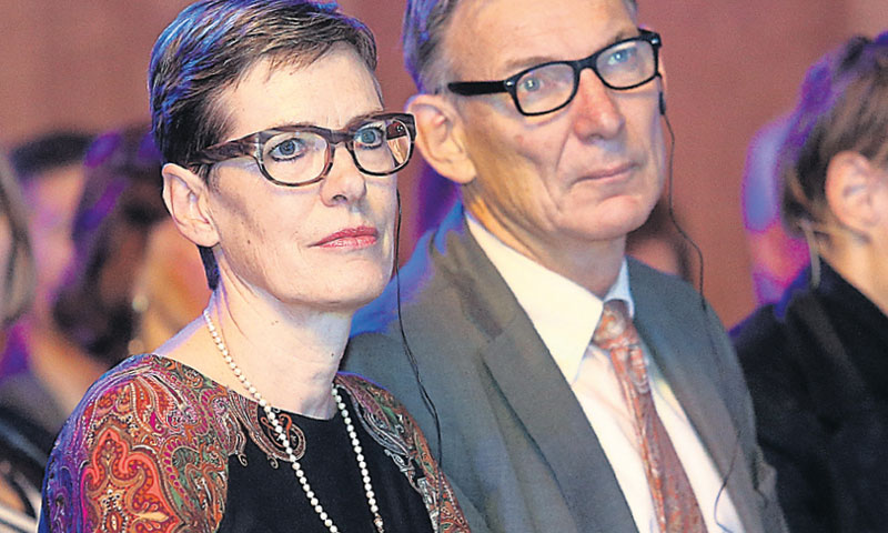 Ellen Berends, veleposlanica Kraljevine Nizozemske u RH, sa suprugom Nicolaasom Vergunstom