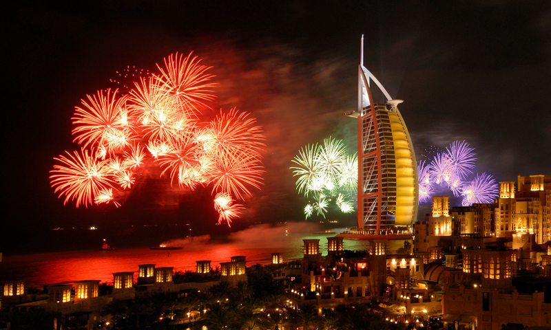 Doček Nove godine u Dubaiju