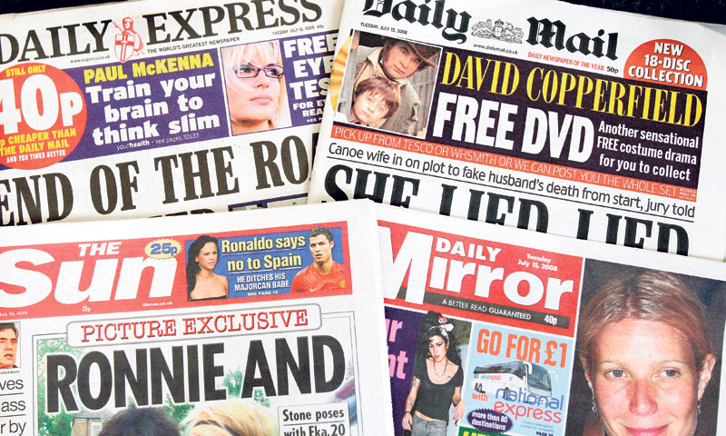 Britanske dnevne novine zoran su primjer kako se žene u medijima tretiraju