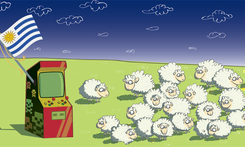 U zemlji stisnutoj između Brazila i Argentine, čijim gospodarstvom dominira stočarstvo, sve je više