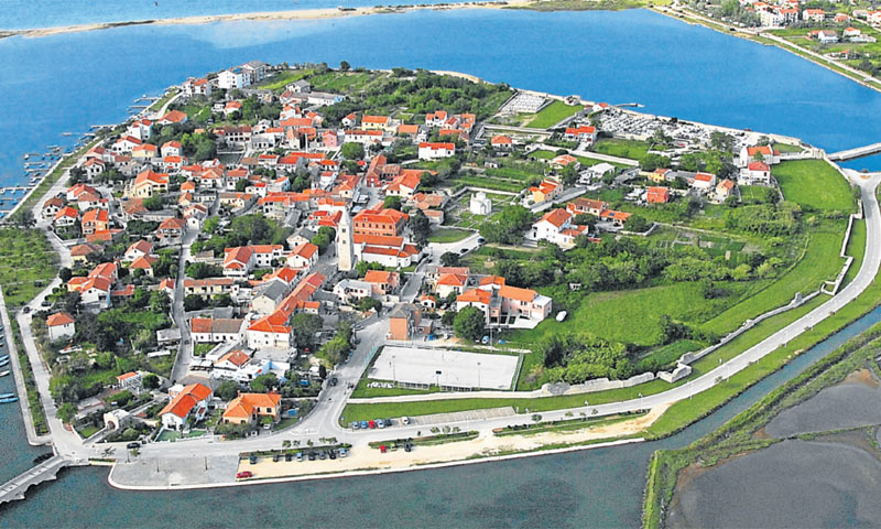 Panoramski pogled na Nin/Dino Stanin/pixsell