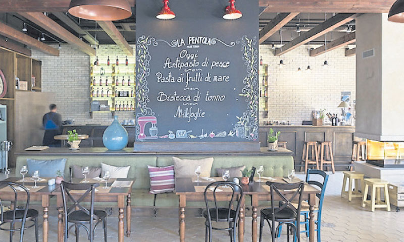 Trattoria La Pentola u kampu Lanterna