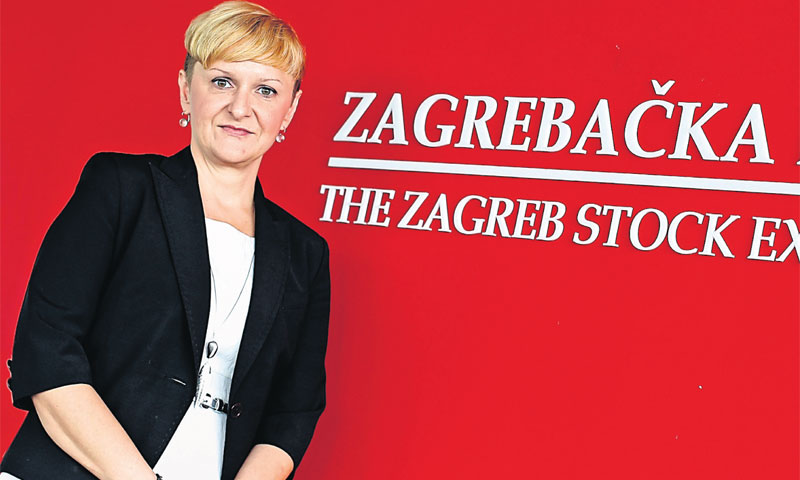 Predsjednica Uprave  Zagrebačke burze Ivana Gažić/ Igor Kralj/PIXSELL