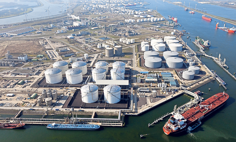 VTTI-jev terminal za naftne derivate u Rotterdamu kapaciteta 1,1 milijun kubnih metara