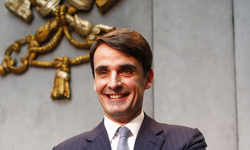 Jean-Baptise de Franssu, novi predsjednik Vatikanske banke/Reuters