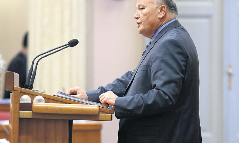 Ministar financija Slavko Linić/Patrik Macek/PIXSELL