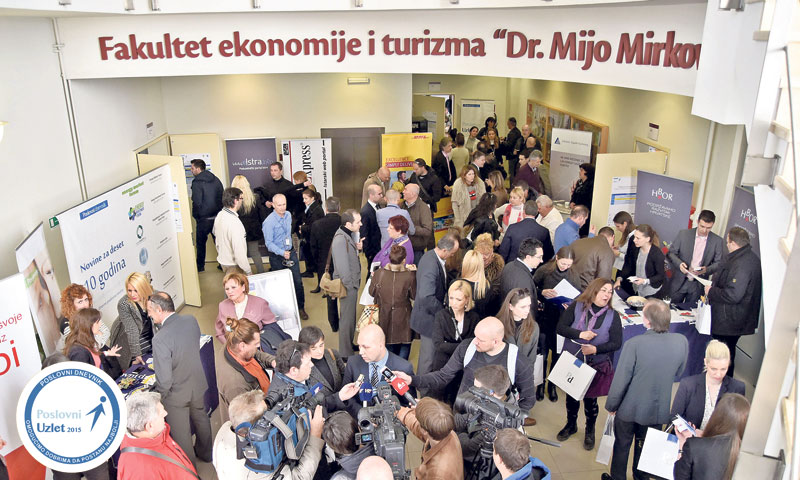 Poslovni uzlet napunio je dvorane Fakulteta ekonomije i turizma Dr. Mijo Mirković u Puli/Duško Maruš