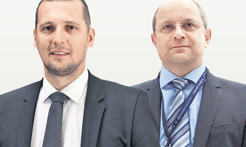 Alen Premužak, Hrvatska pošta; Krešimir Kučko, Croatia Airlines/PIXSELL