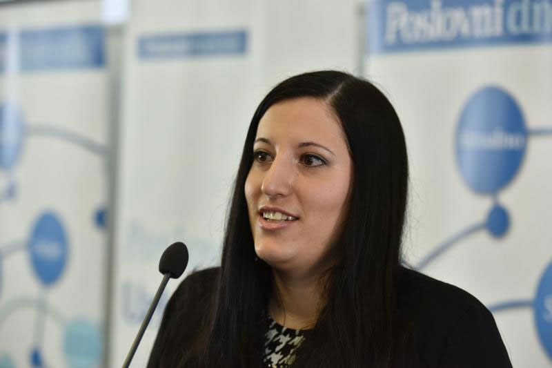Kristina Rabar, vlasnica start up-a Optimus Consulting. Photo: Dusko Marusic/PIXSELL