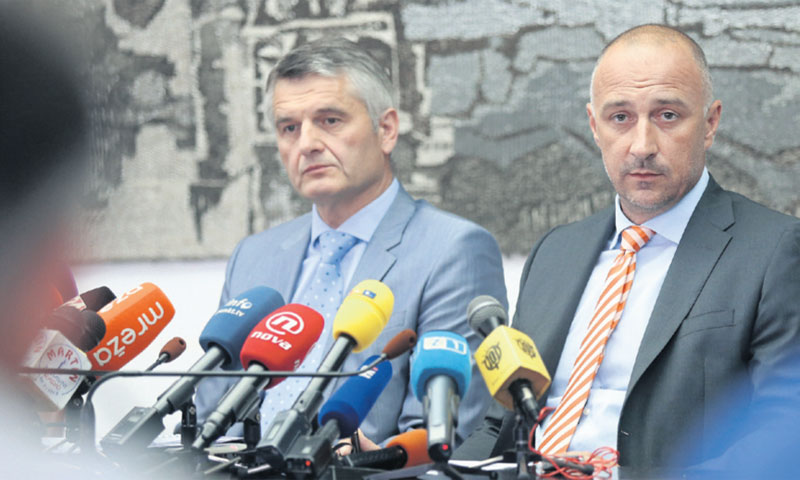 Ministar Vrdoljak i čelnik Petrokemije Dragan Marčinko/I. Kralj/PIXSELL