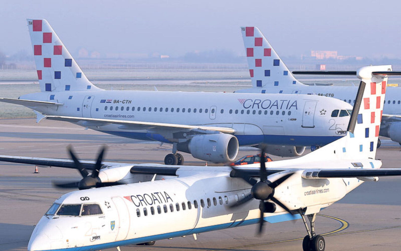 S 12 zrakoplova i 1,9 milijuna putnika Croatia Airlines 42. po veličini