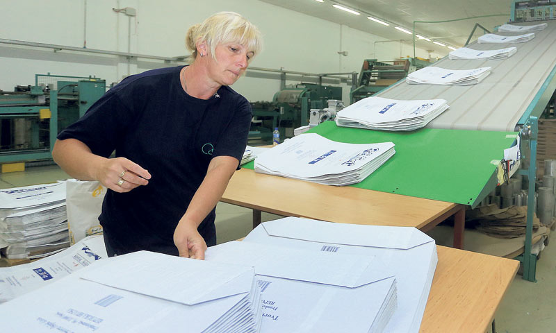 U Cartinu pogonu u Slobodnoj zoni Osijek 21 je radnik/Davor Javorović/PIXSELL