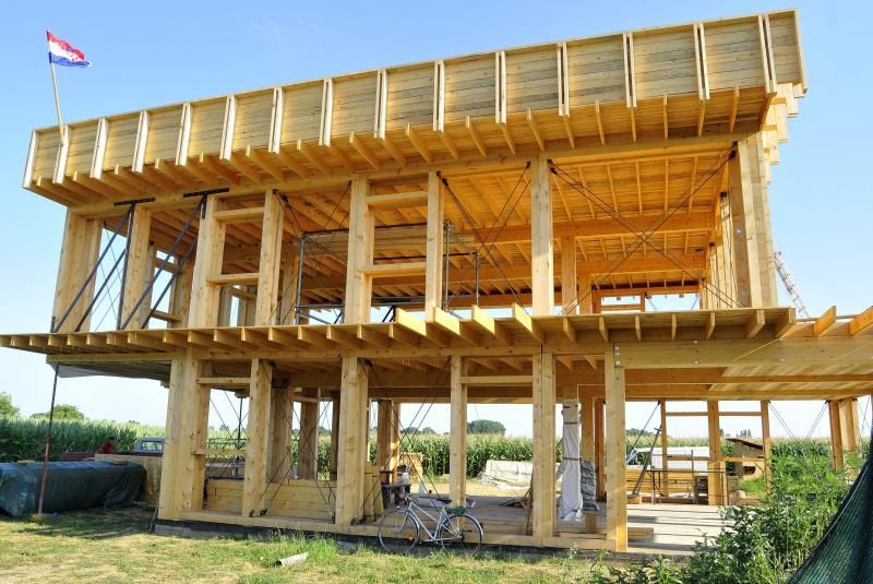 Ilustracija: Tihomir Kostić, dipl.ing.arh. projektirao je prvu ozbiljniju pasivnu kuću od slame u Sl