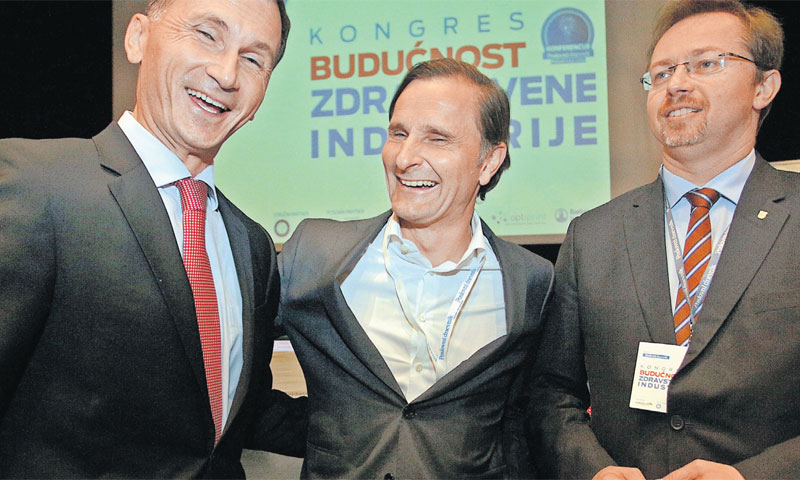 Ministar zdravlja Siniša Varga i Klaus Schweighofer bili su oduševljeni inspirativnom ‘key note’ pre