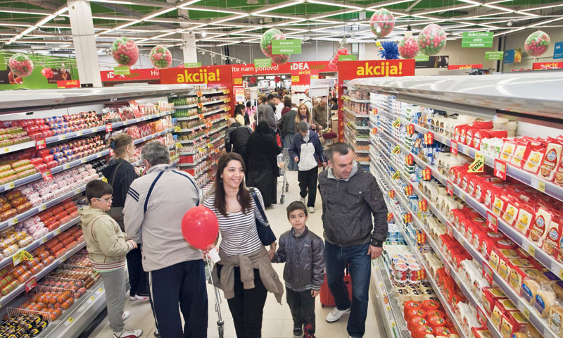 Agrokorov lanac Idea u Srbiji ima 168 trgovina, 9 veleprodajnih centara i 4500 zaposlenih