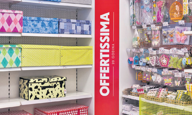 Novi, uredniji  izgled prodajnih mjesta