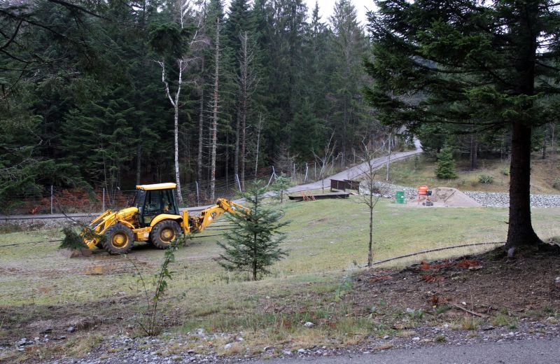 Skrad - Pred imanjem Nadana Vidoševića u šumi kraj sela Hlevci u Gorskom kotaru dežuraju policija i