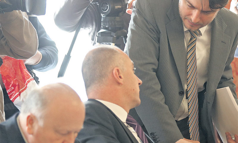 Sjednica Vlade; ministri Slavko Linić, Ivan Vrdoljak i Darko Lorencin/Sanjin Strukić/PIXSELL