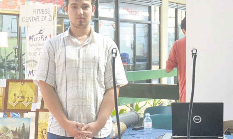 Nikola Cvejin iz Žablja traži privatnu tvrtku koja će mu pomoći u proizvodnji robota za kojim postoj