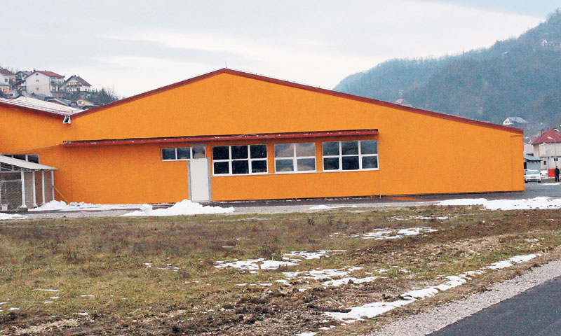 U Krapini je postavljen i veliki industrijski stroj dug 54 metra