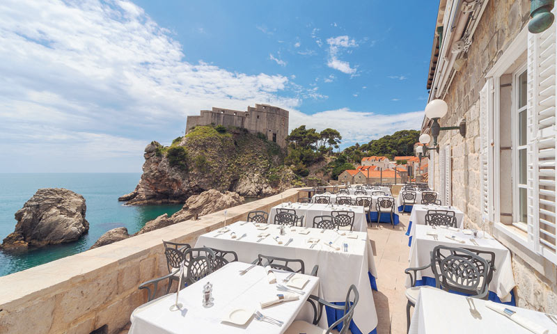 S terase Nautike vidi se sjaj starog grada/Grgo Jelavić/PIXSELL