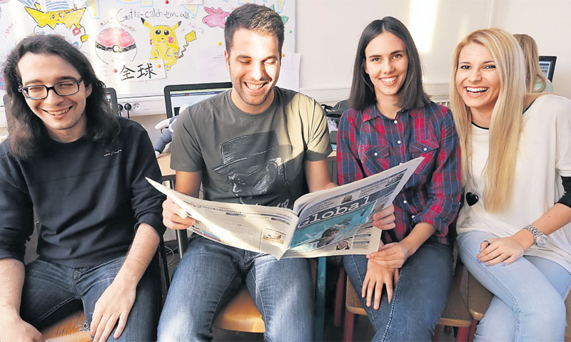 Milan Dalmacija, Mislav Lugonjić, Silvija Vuković i Mia Meglić/Tomislav Miletić/PIXSELL