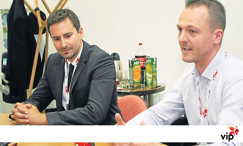 Business coach Goran Blagus i financijski stručnjak Filip Jelić/Goran Jakus/PIXSELL