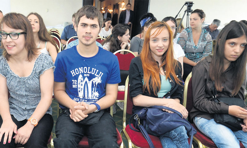 Ana Bulut na završnoj svečanosti projekta 'Iskustvo zlata vrijedi'/Žarko Bašić/PIXSELL