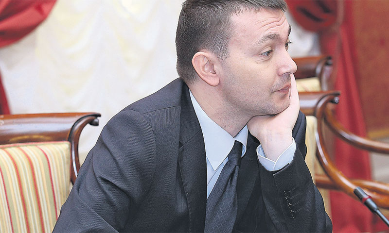 Arsen Bauk, ministar uprave/Patrik Macek/PIXSELL
