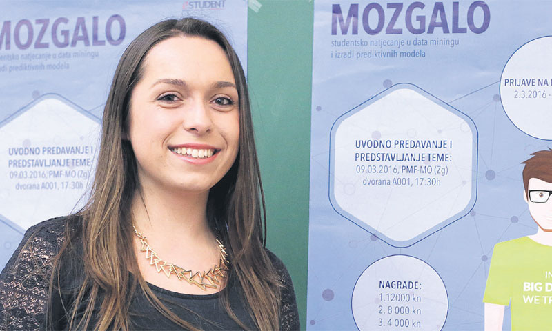 Tamara Sente, voditeljica natječaja Mozgalo/Luka Stanzl/PIXSELL