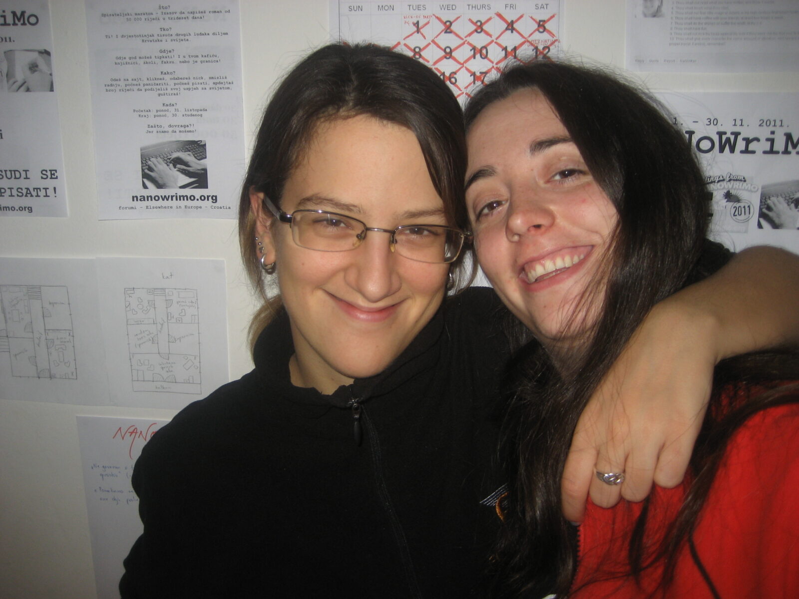 Vesna Kurilić i Ivana Delač (Foto: Privatni album)