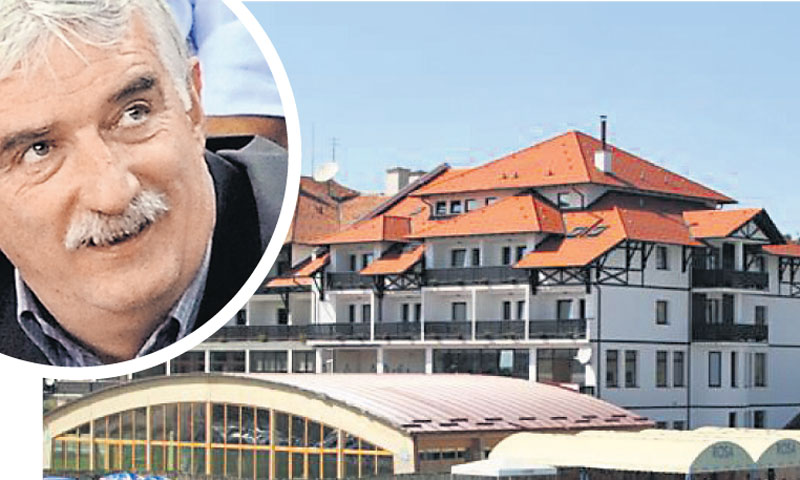 Dragan Kičanović, bivši košarkaš,  vlasnik je hotela Olimp u središtu Zlatibora
