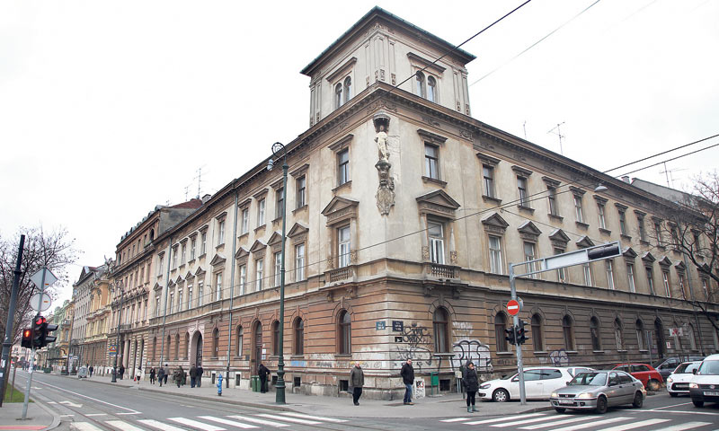 Jeronimska palača, sagrađena 1892., vrijedna je nekretnina na zagrebačkom Zrinjevcu u vlasništvu HKD