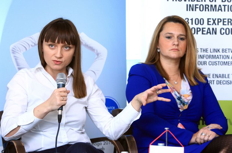 Ivana Matić i Tajana Kesić-Šapić,. Photo: Borna Filic/PIXSELL