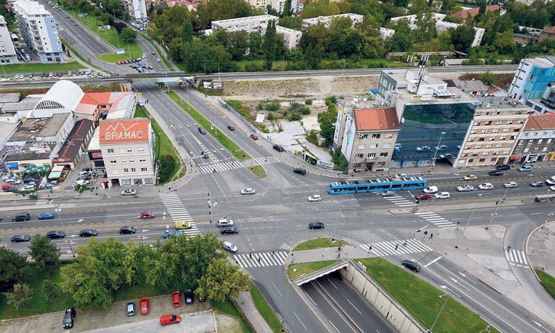 Imperium Tower trebao bi niknuti na uglu Savske i Zagrebačke avenije/Marko Prpić/PIXSELL