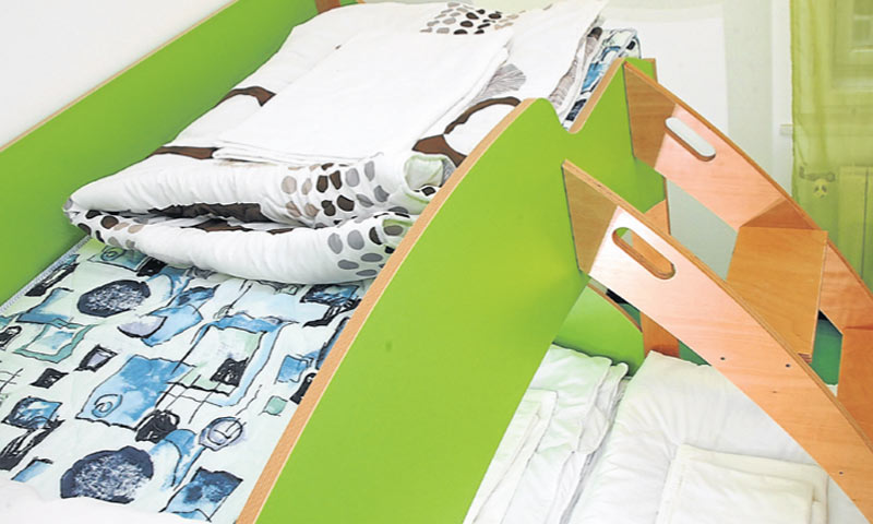 Sve su sobe u hostelu s pogledom na Uspinjaču klimatizirane, a 15 studija ima vlastitu kupaonicu/PIX