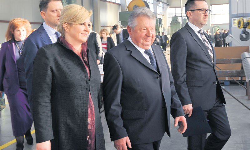 Obljetnicu je uveličala i predsjednica Republike Kolinda Grabar Kitarović/PRESS FOTO