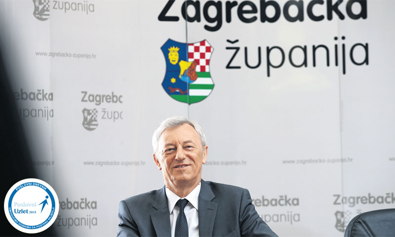 Stjepan Kožić, župan Zagrebačke županije/EPA