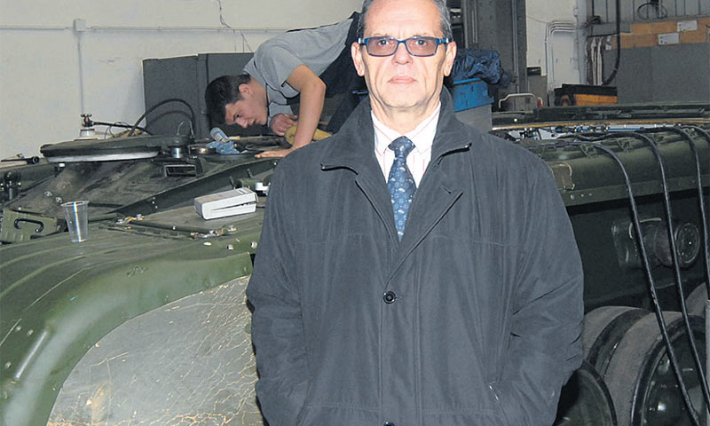 Darko Grbac, izvršni potpredsjednik Đuro Đaković Specijalnih vozila/Ivica Galović/PIXSELL