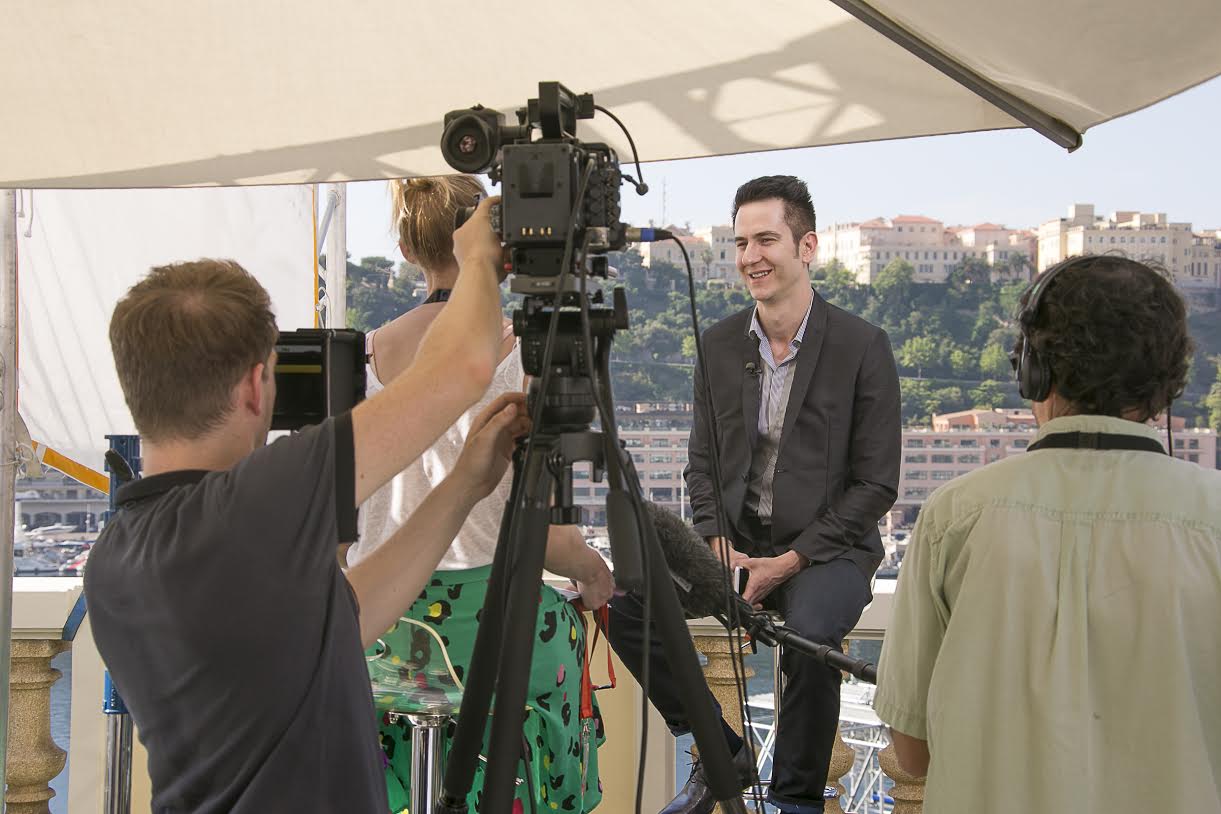 Zoran Vučinić pred kamerama u Monte Carlu