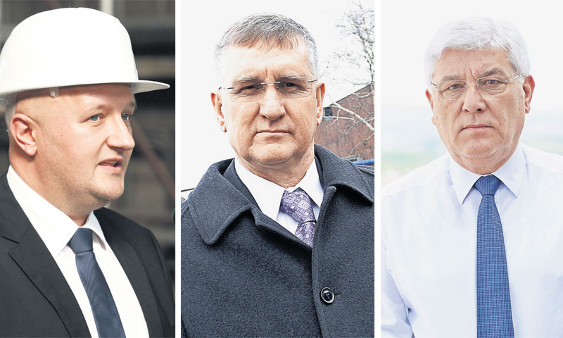 Tomislav Debeljak, Paško Vela i Vlado Čović/PIXSELL