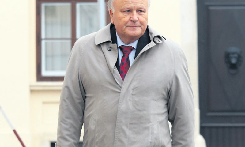 Ministar financija Slavko Linić/Patrik Macek/PIXSELL